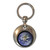 Earth - Round Metal Key Ring