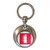Fire Extinguisher - Round Metal Key Ring