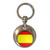 Spain Flag - Round Metal Key Ring Spain Flag - Round Metal Key Ring