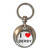 I Love Derby - Round Metal Key Ring