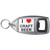 I love Craft Beer - Plastic Key Ring Bottle Opener I love Craft Beer - Plastic Key Ring Bottle Opener