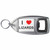 I Love Lizards - Plastic Key Ring Bottle Opener