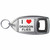 I Love Dragonflies - Plastic Key Ring Bottle Opener