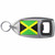 Jamaica Flag - Plastic Key Ring Bottle Opener