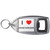 I Love Vegetarians - Plastic Key Ring Bottle Opener
