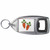 Carrots - Plastic Key Ring Bottle Opener