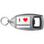 I Love Taekwondo - Plastic Key Ring Bottle Opener