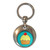Cupcake - Round Metal Key Ring