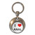 I Love Anal - Round Metal Key Ring