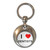 I Love Dentists - Round Metal Key Ring