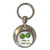 Peas in the Pod - Round Metal Key Ring