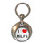 I Love Milfs - Round Metal Key Ring