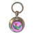 Swallow - Round Metal Key Ring