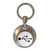 USB Logo - Round Metal Key Ring