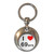 I Love 69ers - Round Metal Key Ring