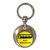 Bus Wankers - Round Metal Key Ring