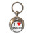 I Love Snakes - Round Metal Key Ring