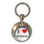 I Love Hyenas - Round Metal Key Ring I Love Hyenas - Round Metal Key Ring