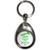 Keep Calm and Whack It - Tear Drop Metal Key Ring