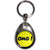 OMG! Oh My God - Tear Drop Metal Key Ring