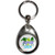 Zombie Crew - Tear Drop Metal Key Ring