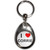 I love Corrie - Tear Drop Metal Key Ring