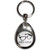 Mrs Geek - Tear Drop Metal Key Ring