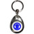 Ear Protection - Tear Drop Metal Key Ring