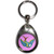Swallow - Tear Drop Metal Key Ring