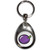 Fruit Machine Plum - Tear Drop Metal Key Ring Fruit Machine Plum - Tear Drop Metal Key Ring