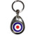 MOD - Tear Drop Metal Key Ring