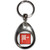 Fire Hose - Tear Drop Metal Key Ring