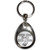 Geeks Have Bigger Hard Drives - Tear Drop Metal Key Ring