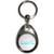 Twit - Tear Drop Metal Key Ring