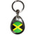 Jamaica Flag - Tear Drop Metal Key Ring Jamaica Flag - Tear Drop Metal Key Ring