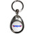 Wingman - Tear Drop Metal Key Ring