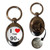 I Love Heart The 90's - Silver £1/€1 Shopping Key Ring