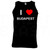 I Love Heart Budapest - Quality Printed Cotton Gym Vest