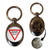 Give Head - Silver £1/€1 Shopping Key Ring