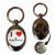 I Love My Pomeranian - £1/€1 Metal Shopping Coin Token Key Ring