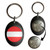 Austria Flag - Shopping Trolley Key Ring