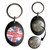 UK Keep Calm and Carry On - Shopping Trolley Key Ring