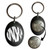 Zebra Print - Shopping Trolley Key Ring