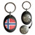 Norway Flag - Shopping Trolley Key Ring Norway Flag - Shopping Trolley Key Ring