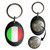 Italy Flag - Shopping Trolley Key Ring
