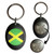 Jamaica Flag - Shopping Trolley Key Ring