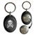 Distressed Skull and Crossbones - Shopping Trolley Key Ring