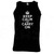 Keep Calm and Carry On - Quality Printed Cotton Gym Vest