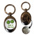 Peas in the Pod - Silver £1/€1 Shopping Key Ring Peas in the Pod - Silver £1/€1 Shopping Key Ring