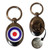 MOD - Silver £1/€1 Shopping Key Ring